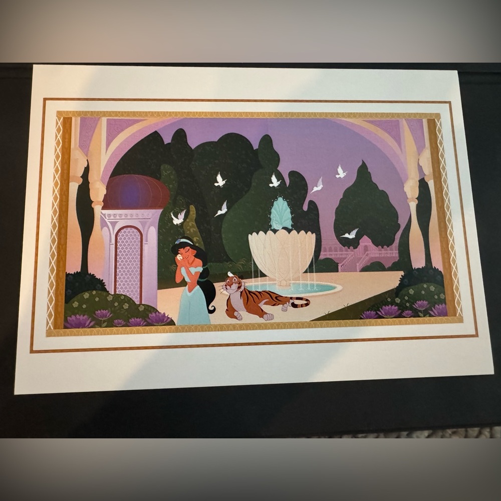 Disney 'Truly Free' Art Postcard